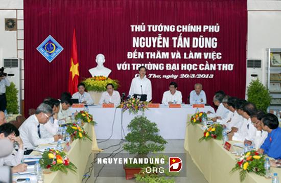 សកលវិទ្យាល័យ Can Tho​ បន្តជាអង្គភាព បណ្ដុះបណ្ដាលជួរមុខនៅវាលទំនាបទន្លេ Cuu Long